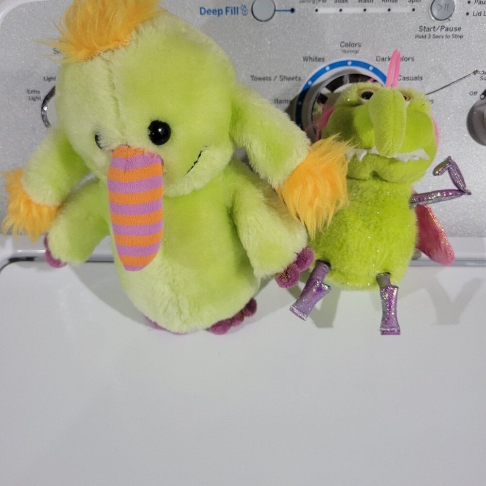 Russ & Berrie bug animal play plushes.